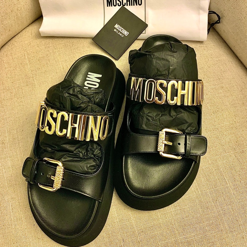 New Moschino sandals